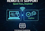 fix windows PC network issues errors remotely fast IT support